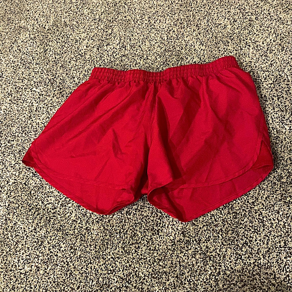 I am selling red Augusta sportswear shorts!! They are moisture management!